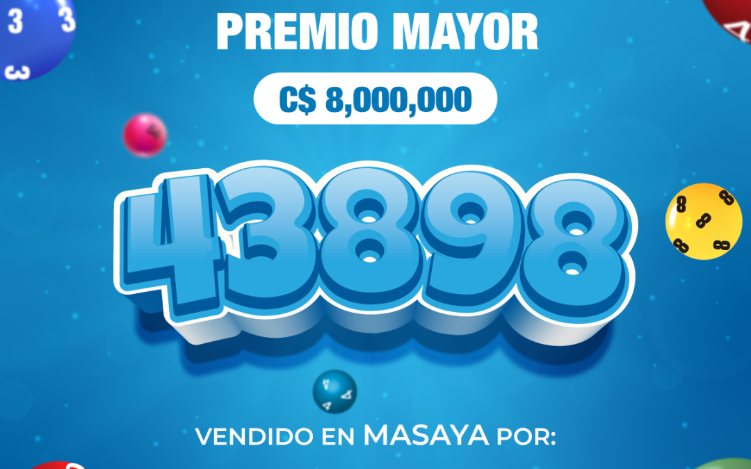 Masaya se llevo el gordo de los 8 millones