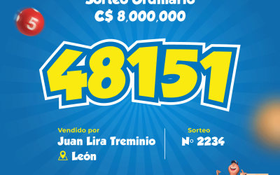 El occidente esta de suerte, León se quedó con los 8 millones de córdobas