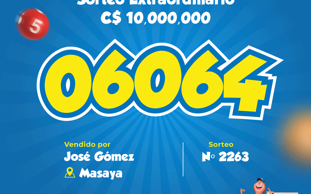 La suerte sonríe a Masaya