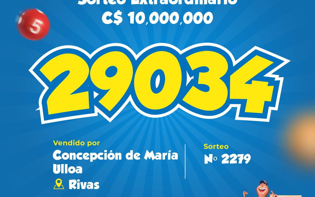 El premio mayor de 10 millones de córdobas ya tiene dueño